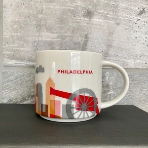 Starbucks mug You Are Here Collection Philadelphia